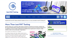 Desktop Screenshot of kentpattesting.com